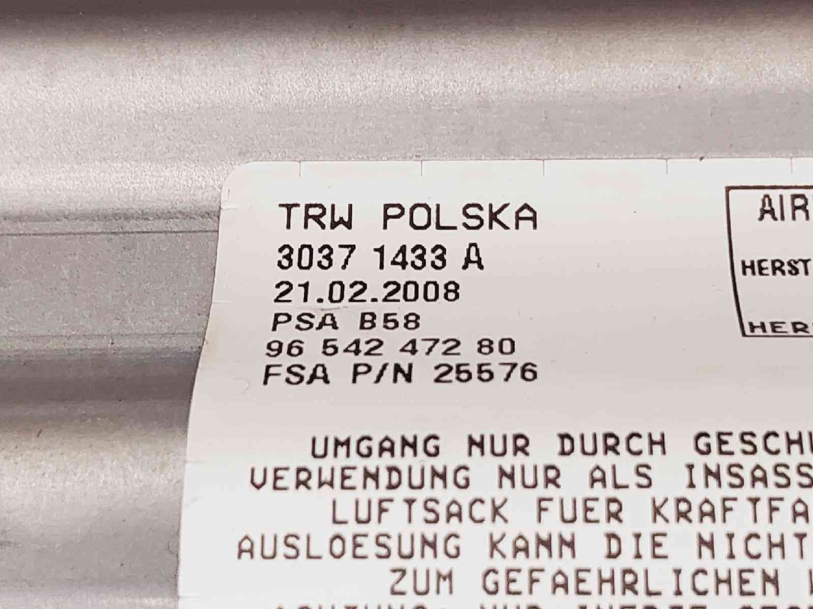 KIT AIRBAG CITROËN C4 GRAND PICASSO 9683044477 / 96542463ZD / 9664217980 968304447796542463ZD9664217980 - Vista 2