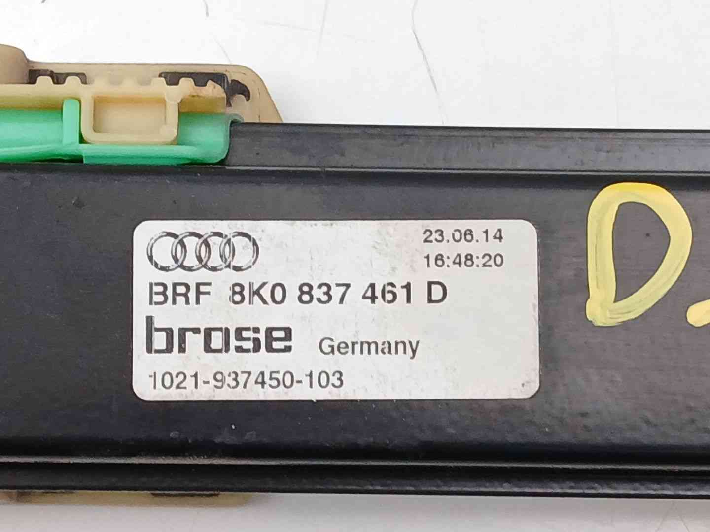 ELEVALUNAS DELANTERO IZQUIERDO AUDI A4 BER. (B8) 8K0837461D 8K0837461D - Vista 3