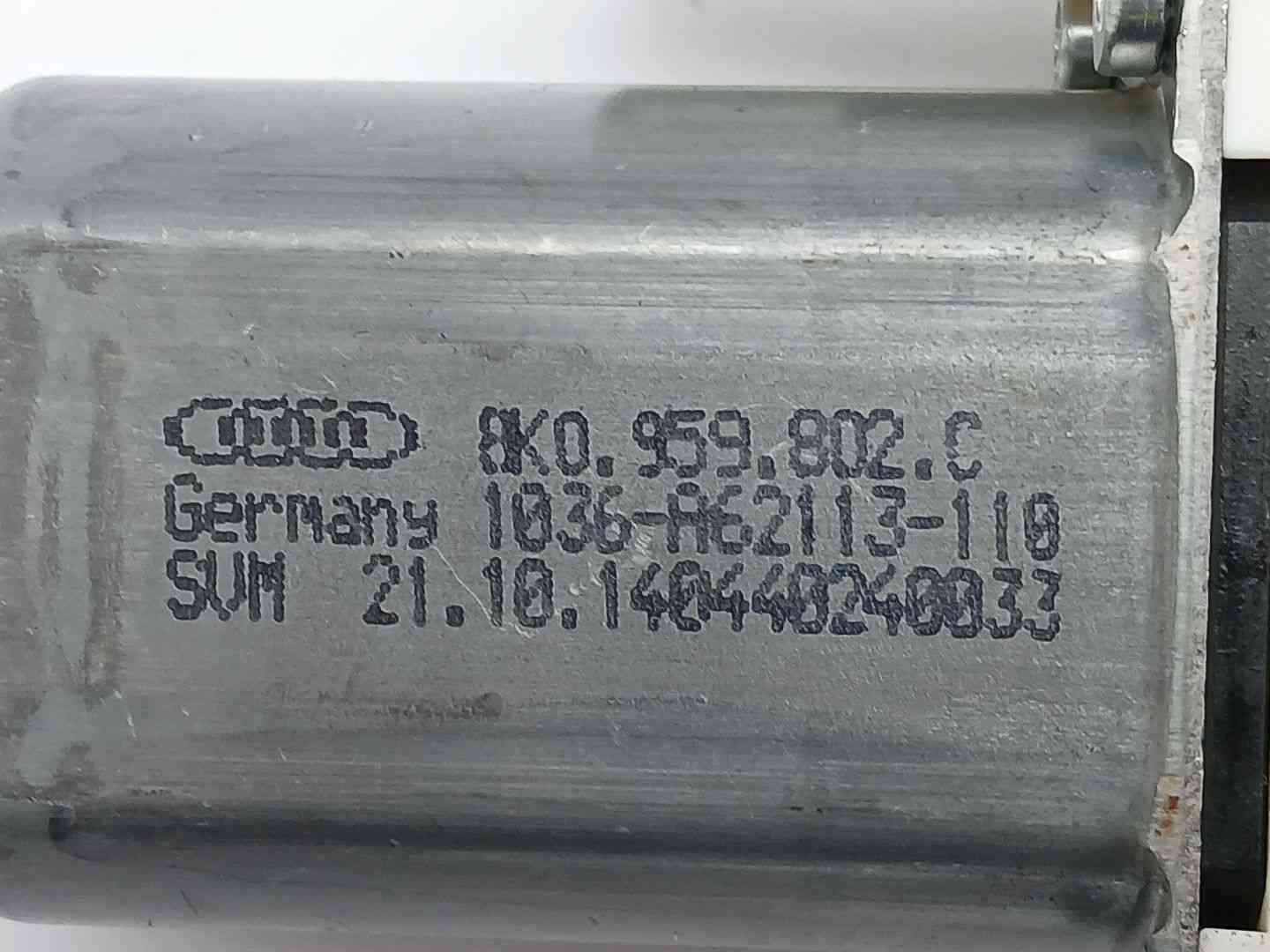 MOTOR ELEVALUNAS DELANTERO DERECHO AUDI A1 (8X1, 8XK) 8K0959802C / 1036A62113110 8K0959802C1036A62113110 - Vista 3