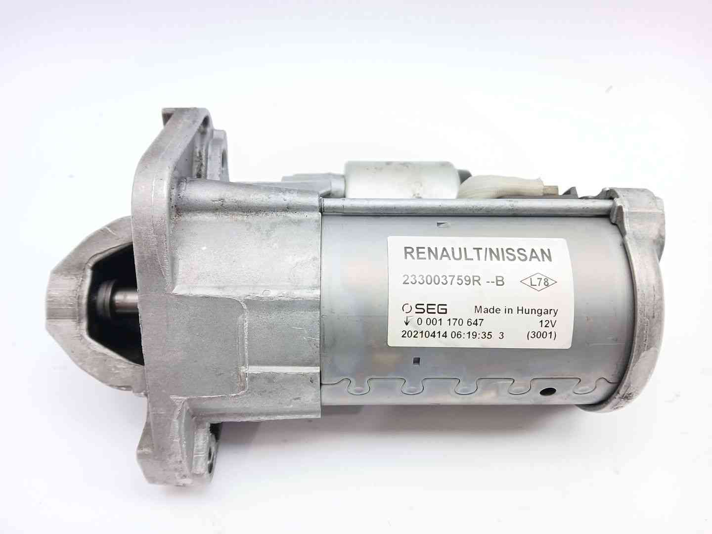 MOTOR ARRANQUE DACIA DOKKER Furgón/monospace 233003759R / 0001170647 233003759R0001170647