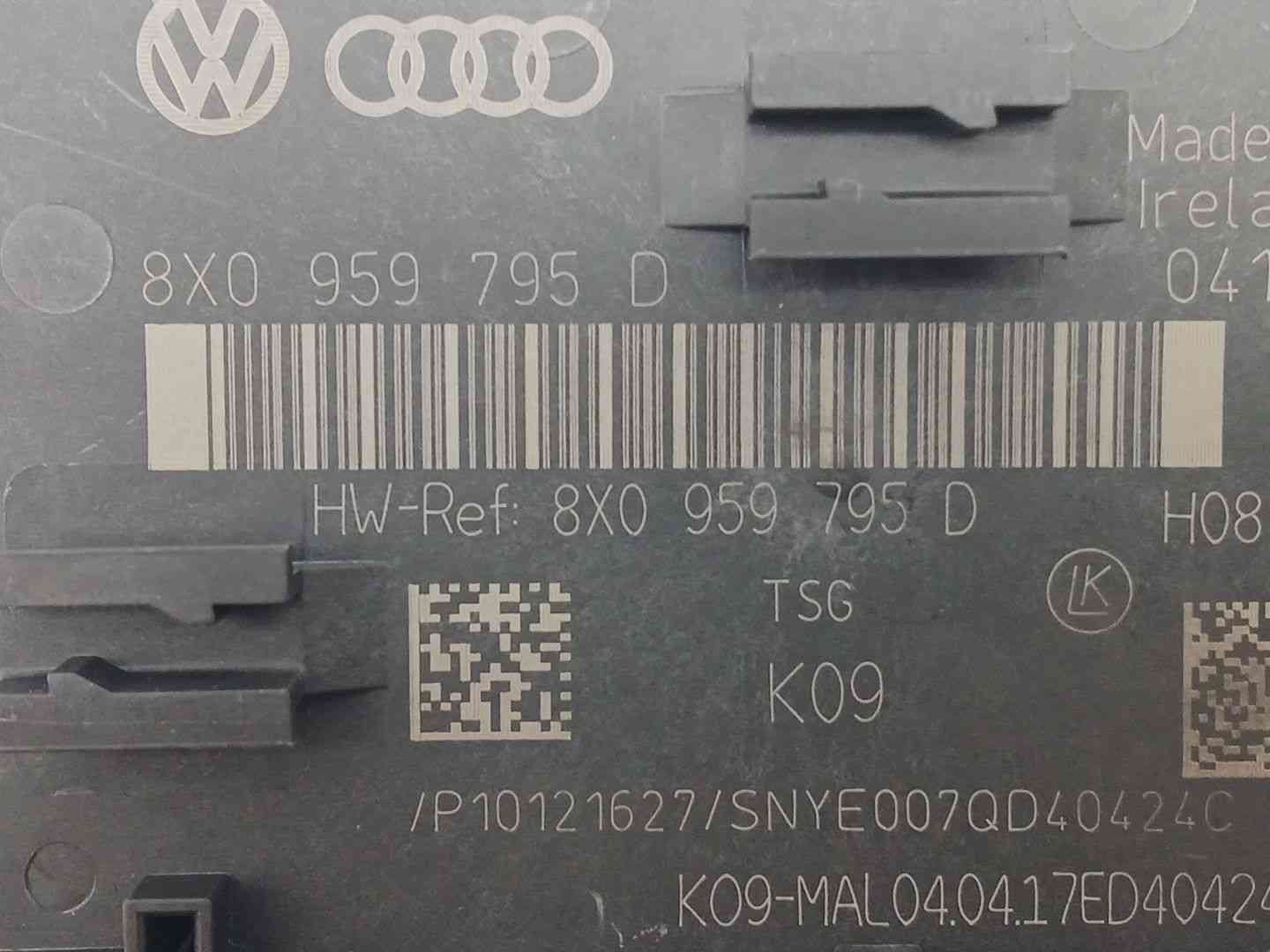 MODULO ELECTRONICO AUDI A1 SPORTBACK (8XF) 8X0959795D 8X0959795D - Vista 3