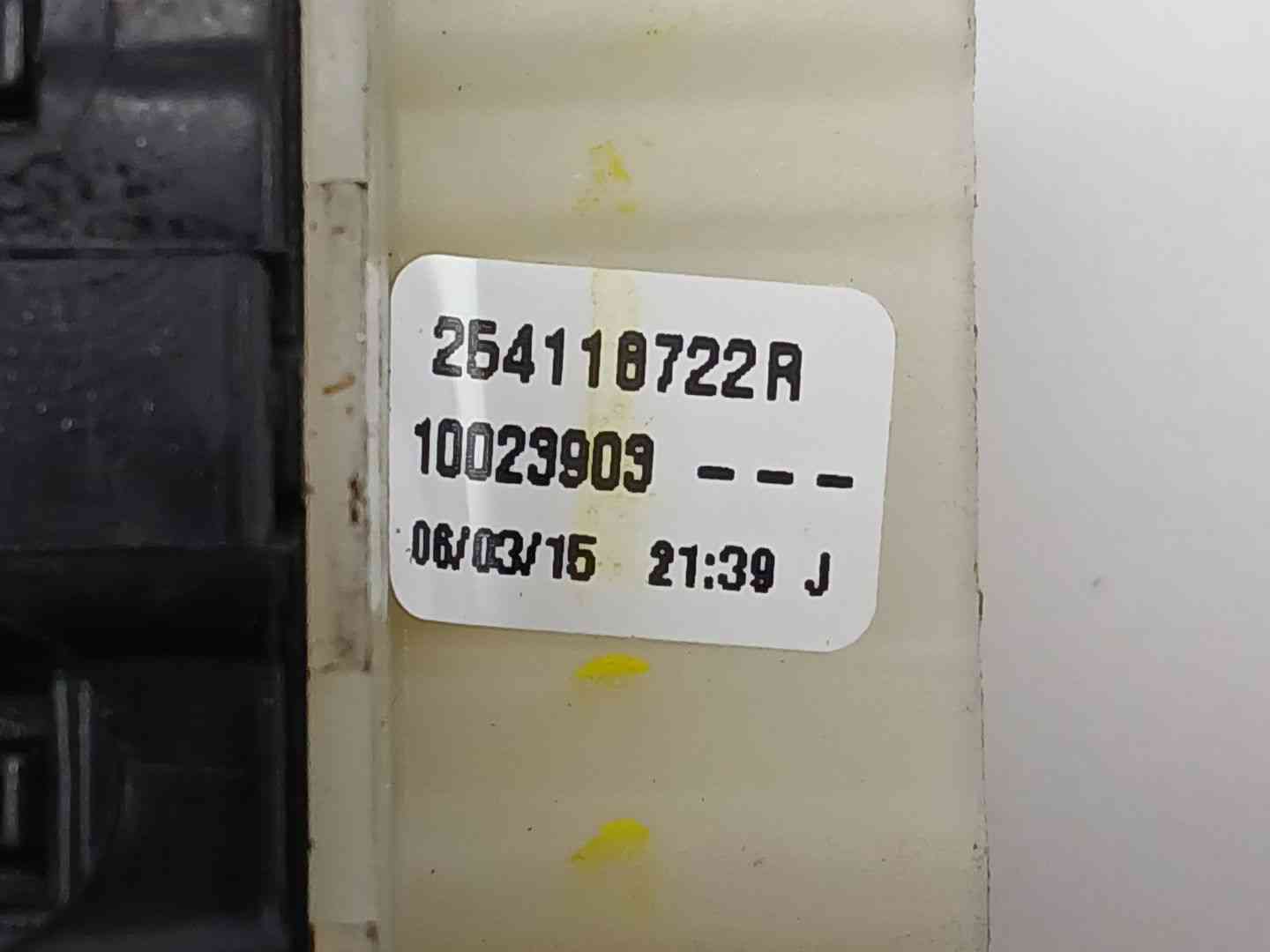 MANDO ELEVALUNAS DELANTERO IZQUIERDO RENAULT CAPTUR I (J5_, H5_) 254118722R / 254113300R / 254298400R 254118722R254113300R254298400R - Vista 3