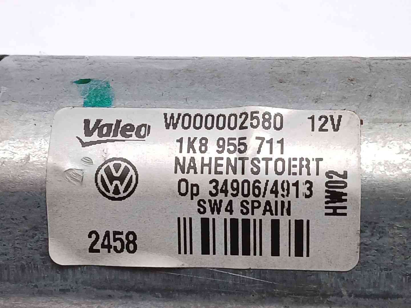 MOTOR LIMPIA TRASERO VOLKSWAGEN SCIROCCO III (137, 138) 1K8955711 / W000002580 1K8955711W000002580 - Vista 3