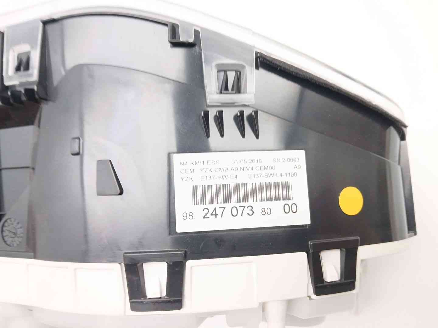 CUADRO INSTRUMENTOS PEUGEOT 2008 I (CU_) 9824707380 9824707380 - Vista 3