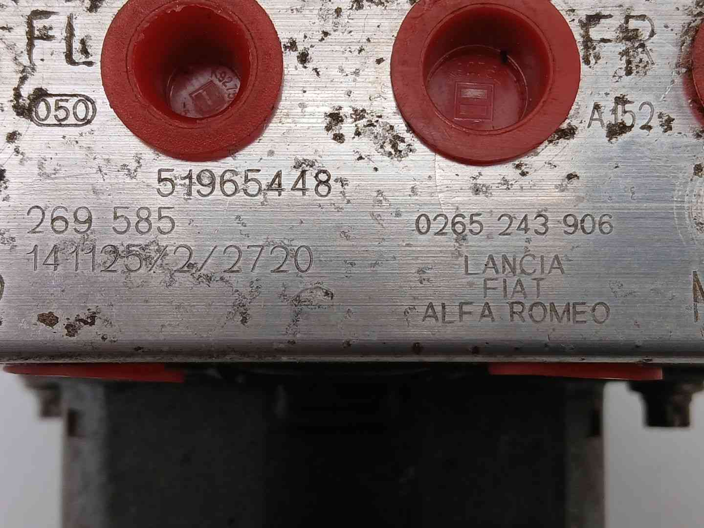 ABS FIAT PANDA (312_, 319_) 51965448 / 2265106516 / 0265243906 5196544822651065160265243906 - Vista 2